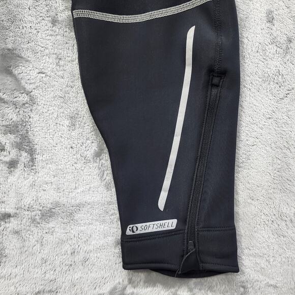 Pearl Izumi Pants Womens M Black Fleece Lined Cycling Softshell Zip Hem Winter - Picture 7 of 15